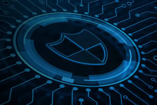 blue shield background image